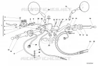 GUIDON  Monster ducati-moto 2001 Monster 600 4