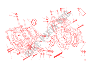 DEMI CARTERS MOTEUR pour Ducati 899 Panigale 2015