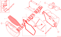 SACOCHE DROITE pour Ducati Multistrada 1200 S Touring 2014