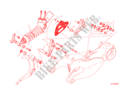 SUSPENSION ARRIÈRE pour Ducati 1199 Panigale R 2014