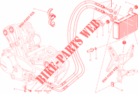RADIATEUR D'HUILE pour Ducati Multistrada 1200 S Pikes Peak 2014