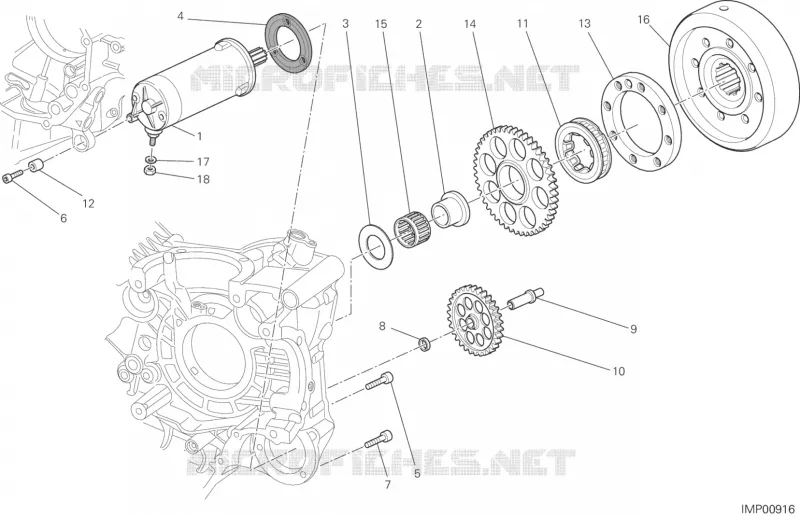 DEMARREUR ELECTRIQUE ET ALLUMAGE Ducati Moto Multistrada 2014 Multistrada 1200 S Pikes Peak  Multistrada 1200 S Pikes Peak