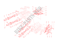 CULASSE: SYSTÈME DE DISTRIBUTION pour Ducati 1198 S 2010