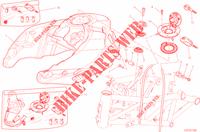 RESERVOIR D'ESSENCE pour Ducati Multistrada 1200 ABS 2013