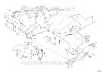 CARÉNAGES  Superbike ducati-moto 2008 848 20