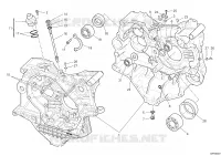 CARTER MOTEUR pour Ducati 1098 2008