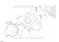 COUVERCLE D'EMBRAYAGE pour Ducati 1098 2008