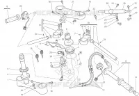 GUIDON pour Ducati 1098 2008