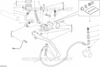 MAITRE CYLINDRE D'EMBRAYAGE pour Ducati 1098 2008