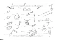 OUTILS SPECIAUX POUR MAINTENANCE (MOTEUR) 2 pour Ducati 1098 2008