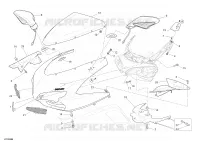 TETE DE FOURCHE pour Ducati 1098 2008