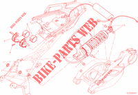 AMORTISSEUR ARRIERE pour Ducati Multistrada 1200 S Pikes Peak 2013