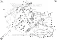 AMORTISSEUR ARRIERE pour Ducati 998 2003