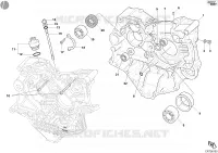 CARTER MOTEUR pour Ducati 998 2003