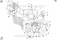 CIRCUIT DE REFROIDISSEMENT pour Ducati 998 2003