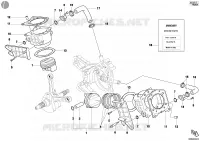 CYLINDRE   PISTON pour Ducati 998 2003