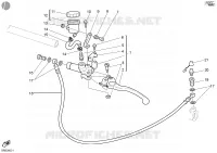 MAITRE CYLINDRE D'EMBRAYAGE pour Ducati 998 2003