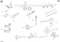 OUTILS SPECIAUX POUR MAINTENANCE (MOTEUR) pour Ducati 998 2003