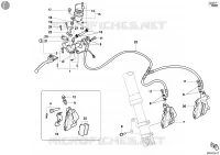 SYSTÈME DE FREIN AVANT pour Ducati 998 2003