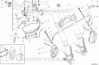 SYSTÈME DE FREIN AVANT  Multistrada ducati-moto 2012 Multistrada 1200 S SPORT 2304