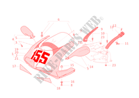 TETE DE FOURCHE pour Ducati 998 S Bostrom 2002