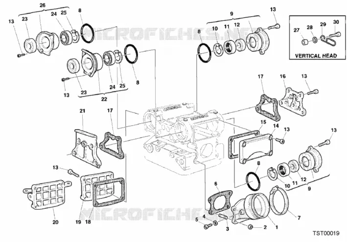 COLLECTEUR D'ADMISSION Ducati Moto Superbike 2001 748 S  748 S