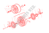 ROUES pour Ducati Diavel 1200 2015