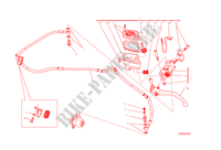 MAITRE CYLINDRE D'EMBRAYAGE pour Ducati Diavel 1200 Carbon 2015