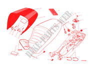 SELLE pour Ducati Diavel 1200 Carbon 2015