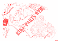EVAPORATIVE EMISSION SYSTEM (EVAP) pour Ducati Diavel 1200 Carbon 2014