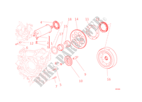 SYSTÈME DE DEMARREUR ELECTRIQUE pour Ducati Diavel Carbon 2013