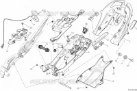 BOUCLE ARRIERE pour Ducati Diavel 1200 Strada 2014
