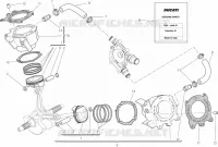 CYLINDRES   PISTONS pour Ducati Diavel 1200 Strada 2014