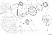 DEMARREUR ELECTRIQUE ET ALLUMAGE pour Ducati Diavel 1200 Strada 2014