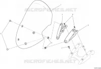 PARE BRISE pour Ducati Diavel 1200 Strada 2014