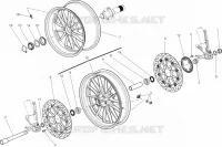 ROUES pour Ducati Diavel 1200 Strada 2014