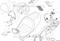 SELLE pour Ducati Diavel 1200 Strada 2014