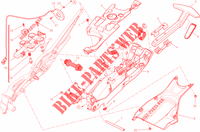 BOUCLE ARRIERE pour Ducati Diavel 1200 Cromo 2013