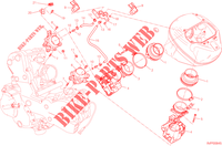 CORPS DE PAPILLON pour Ducati Hypermotard 2015