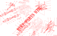 CULASSE: SYSTÈME DE DISTRIBUTION pour Ducati Hypermotard 2015