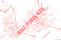 DEMI CARTERS MOTEUR pour Ducati Hyperstrada 2015
