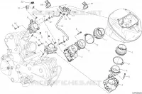CORPS DE PAPILLON pour Ducati Hyperstrada 2014