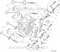 CULASSE HORIZONTALE pour Ducati Hyperstrada 2014