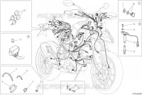 FAISCEAU ELECTRIQUE pour Ducati Hyperstrada 2014