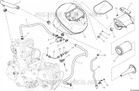 FILTRE A AIR pour Ducati Hyperstrada 2014