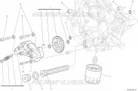 FILTRES ET POMPE A HUILE pour Ducati Hyperstrada 2014