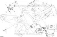 SUSPENSION ARRIÈRE pour Ducati Hyperstrada 2014