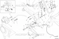 SYSTÈME DE FREIN ARRIERE pour Ducati Hyperstrada 2014