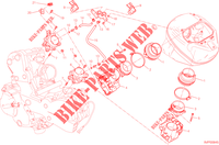 CORPS DE PAPILLON pour Ducati Hypermotard SP 2014