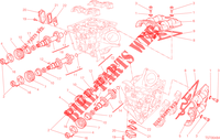 CULASSE: SYSTÈME DE DISTRIBUTION pour Ducati Hypermotard SP 2014